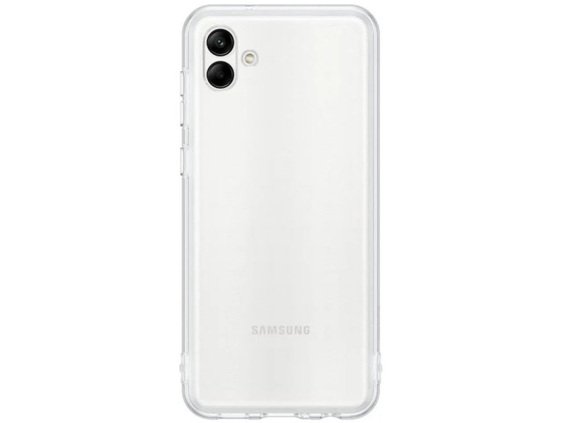 Newface Samsung Galaxy A04 Kılıf Lüx Şeffaf Silikon