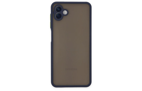 Newface Samsung Galaxy A04 Kılıf Montreal Silikon Kapak - Lacivert