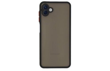 Newface Samsung Galaxy A04 Kılıf Montreal Silikon Kapak - Siyah