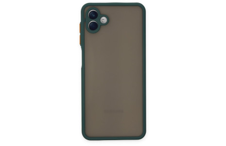 Newface Samsung Galaxy A04 Kılıf Montreal Silikon Kapak - Yeşil