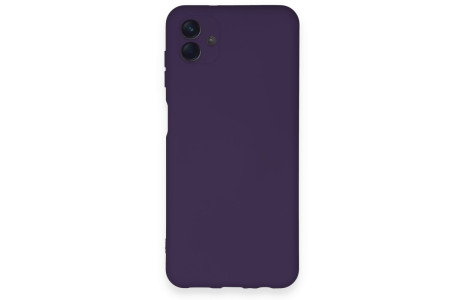 Newface Samsung Galaxy A04 Kılıf Nano içi Kadife Silikon - Mor