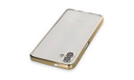 Newface Samsung Galaxy A04 Kılıf Razer Lensli Silikon - Gold