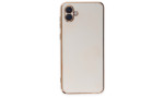 Newface Samsung Galaxy A04 Kılıf Volet Silikon - Beyaz