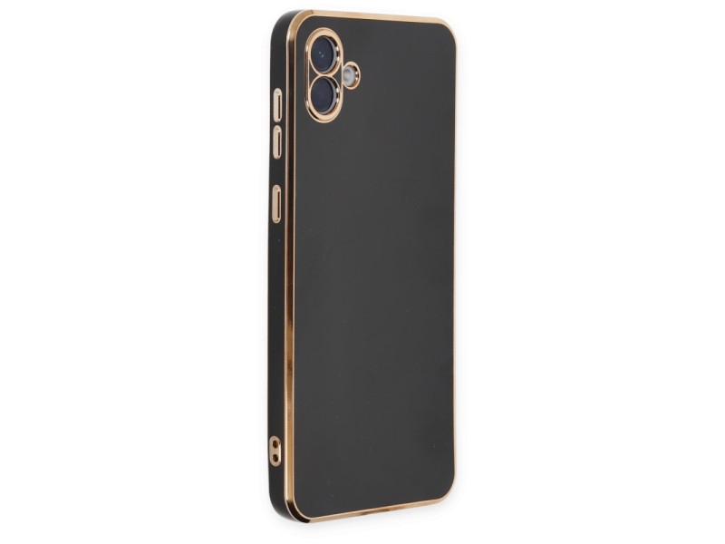 Newface Samsung Galaxy A04 Kılıf Volet Silikon - Siyah