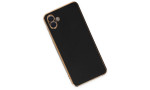 Newface Samsung Galaxy A04 Kılıf Volet Silikon - Siyah