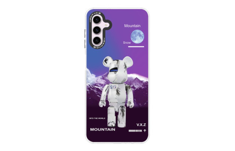 Newface Samsung Galaxy A04S Kılıf Estoril Desenli Kapak - Estoril - 8