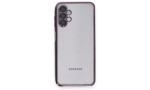 Newface Samsung Galaxy A04S Kılıf Razer Lensli Silikon - Mor