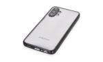 Newface Samsung Galaxy A04S Kılıf Razer Lensli Silikon - Siyah