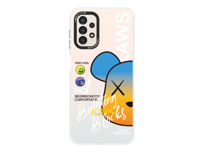 Newface Samsung Galaxy A13 4G Kılıf Estoril Desenli Kapak - Estoril - 6
