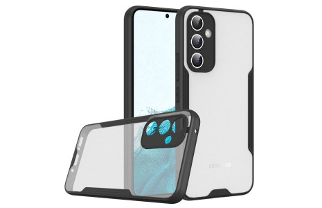 Newface Samsung Galaxy A14 4G Kılıf Platin Silikon - Siyah