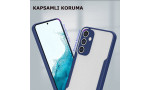 Newface Samsung Galaxy A14 4G Kılıf Platin Silikon - Siyah