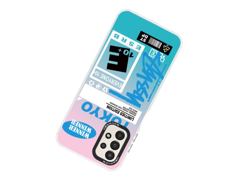 Newface Samsung Galaxy A23 4G Kılıf Estoril Desenli Kapak - Estoril - 1