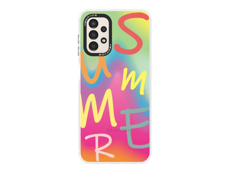 Newface Samsung Galaxy A23 4G Kılıf Estoril Desenli Kapak - Estoril - 3