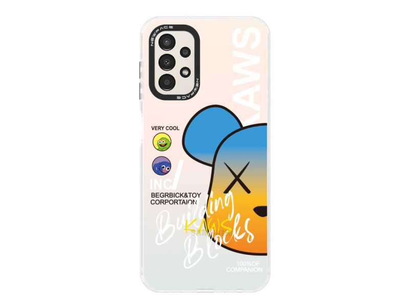 Newface Samsung Galaxy A23 4G Kılıf Estoril Desenli Kapak - Estoril - 6