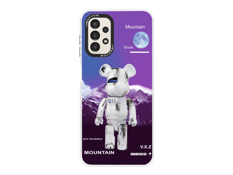 Newface Samsung Galaxy A23 4G Kılıf Estoril Desenli Kapak - Estoril - 8