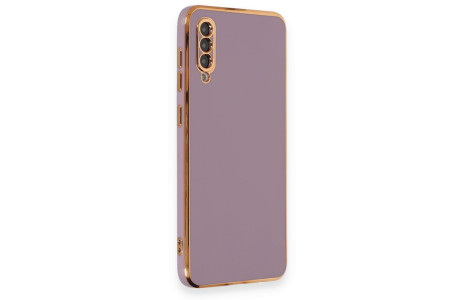 Newface Samsung Galaxy A30S Kılıf Volet Silikon - Mor