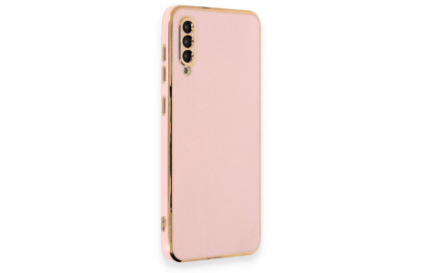 Newface Samsung Galaxy A30S Kılıf Volet Silikon - Pembe