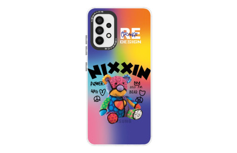 Newface Samsung Galaxy A32 Kılıf Estoril Desenli Kapak - Estoril - 11