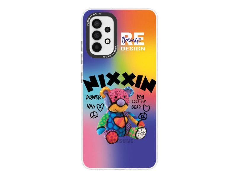 Newface Samsung Galaxy A32 Kılıf Estoril Desenli Kapak - Estoril - 11