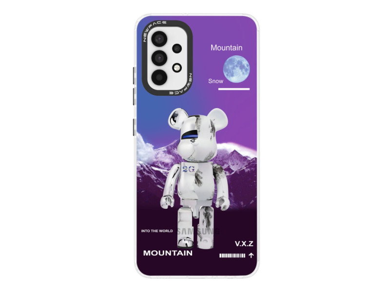 Newface Samsung Galaxy A32 Kılıf Estoril Desenli Kapak - Estoril - 8