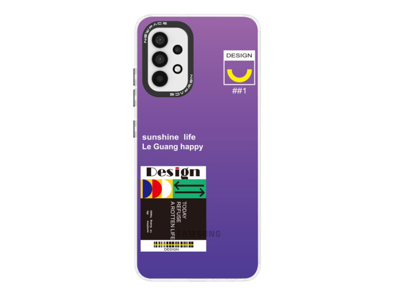Newface Samsung Galaxy A33 5G Kılıf Estoril Desenli Kapak - Estoril - 4