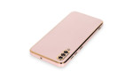 Newface Samsung Galaxy A50 Kılıf Volet Silikon - Pembe