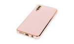 Newface Samsung Galaxy A50 Kılıf Volet Silikon - Pembe