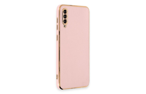 Newface Samsung Galaxy A50S Kılıf Volet Silikon - Pembe