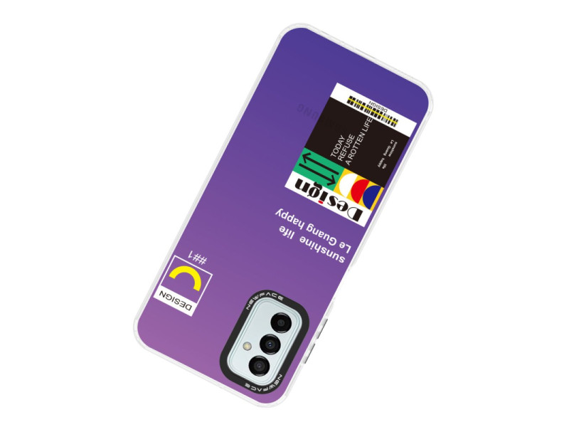 Newface Samsung Galaxy M13 Kılıf Estoril Desenli Kapak - Estoril - 4