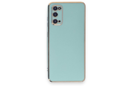 Newface Samsung Galaxy S20 Kılıf Volet Silikon - Açık Yeşil