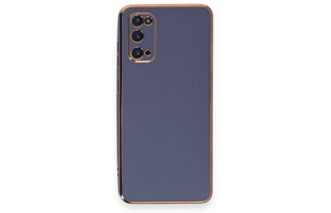 Newface Samsung Galaxy S20 Kılıf Volet Silikon - Mavi