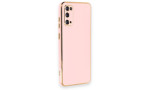 Newface Samsung Galaxy S20 Kılıf Volet Silikon - Pembe