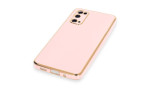 Newface Samsung Galaxy S20 Kılıf Volet Silikon - Pembe