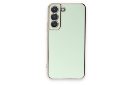Newface Samsung Galaxy S21 Kılıf Volet Silikon - Açık Yeşil