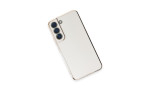 Newface Samsung Galaxy S21 Kılıf Volet Silikon - Beyaz