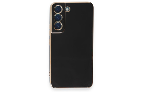 Newface Samsung Galaxy S21 Kılıf Volet Silikon - Siyah
