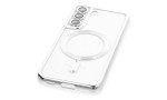 Newface Samsung Galaxy S22 Kılıf Kross Magneticsafe Kapak - Gümüş