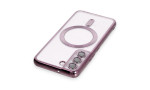 Newface Samsung Galaxy S22 Kılıf Kross Magneticsafe Kapak - Mor