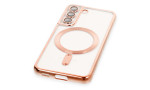 Newface Samsung Galaxy S22 Kılıf Kross Magneticsafe Kapak - Rose