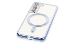 Newface Samsung Galaxy S22 Kılıf Kross Magneticsafe Kapak - Sierra Blue