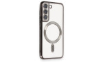 Newface Samsung Galaxy S22 Kılıf Kross Magneticsafe Kapak - Siyah