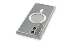 Newface Samsung Galaxy S22 Ultra Kılıf Kross Magneticsafe Kapak - Gümüş