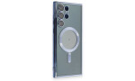 Newface Samsung Galaxy S22 Ultra Kılıf Kross Magneticsafe Kapak - Sierra Blue