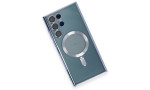 Newface Samsung Galaxy S22 Ultra Kılıf Kross Magneticsafe Kapak - Sierra Blue