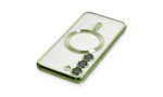 Newface Samsung Galaxy S23 Kılıf Kross Magneticsafe Kapak - Koyu Yeşil