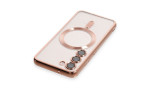 Newface Samsung Galaxy S23 Kılıf Kross Magneticsafe Kapak - Rose