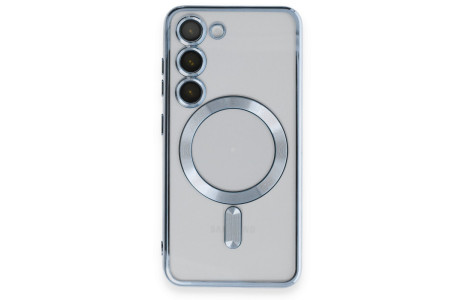 Newface Samsung Galaxy S23 Kılıf Kross Magneticsafe Kapak - Sierra Blue