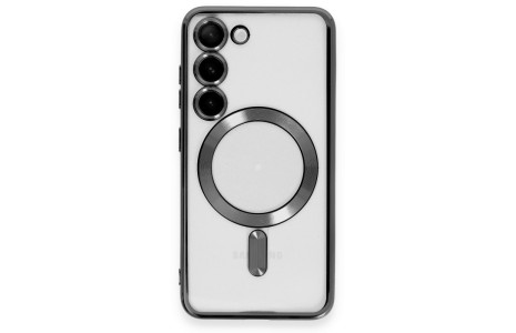 Newface Samsung Galaxy S23 Kılıf Kross Magneticsafe Kapak - Siyah