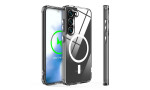 Newface Samsung Galaxy S23 Kılıf Magneticsafe Şeffaf Silikon - Şeffaf