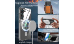 Newface Samsung Galaxy S23 Kılıf Magneticsafe Şeffaf Silikon - Şeffaf